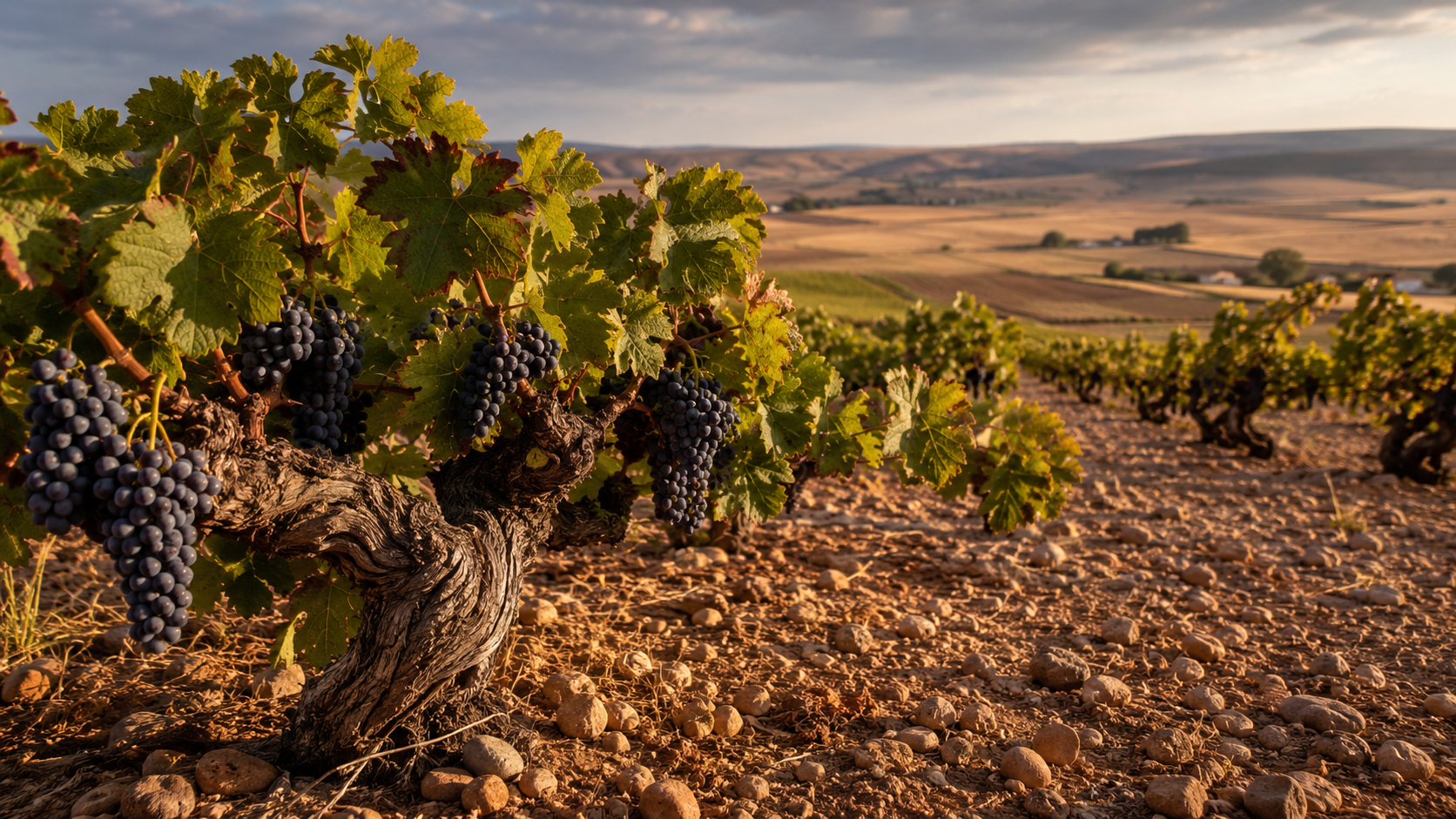 Viñedos viejos de Tinta de Toro en Castilla y León