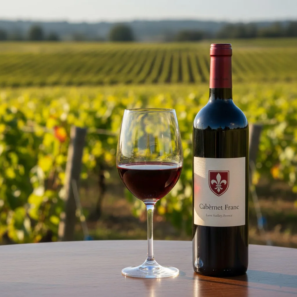 Copa de vino tinto Cabernet Franc