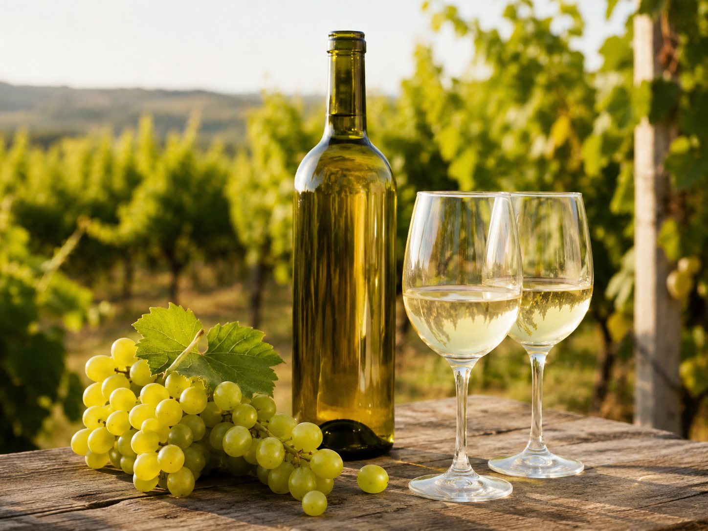 Copa de vino blanco Graševina