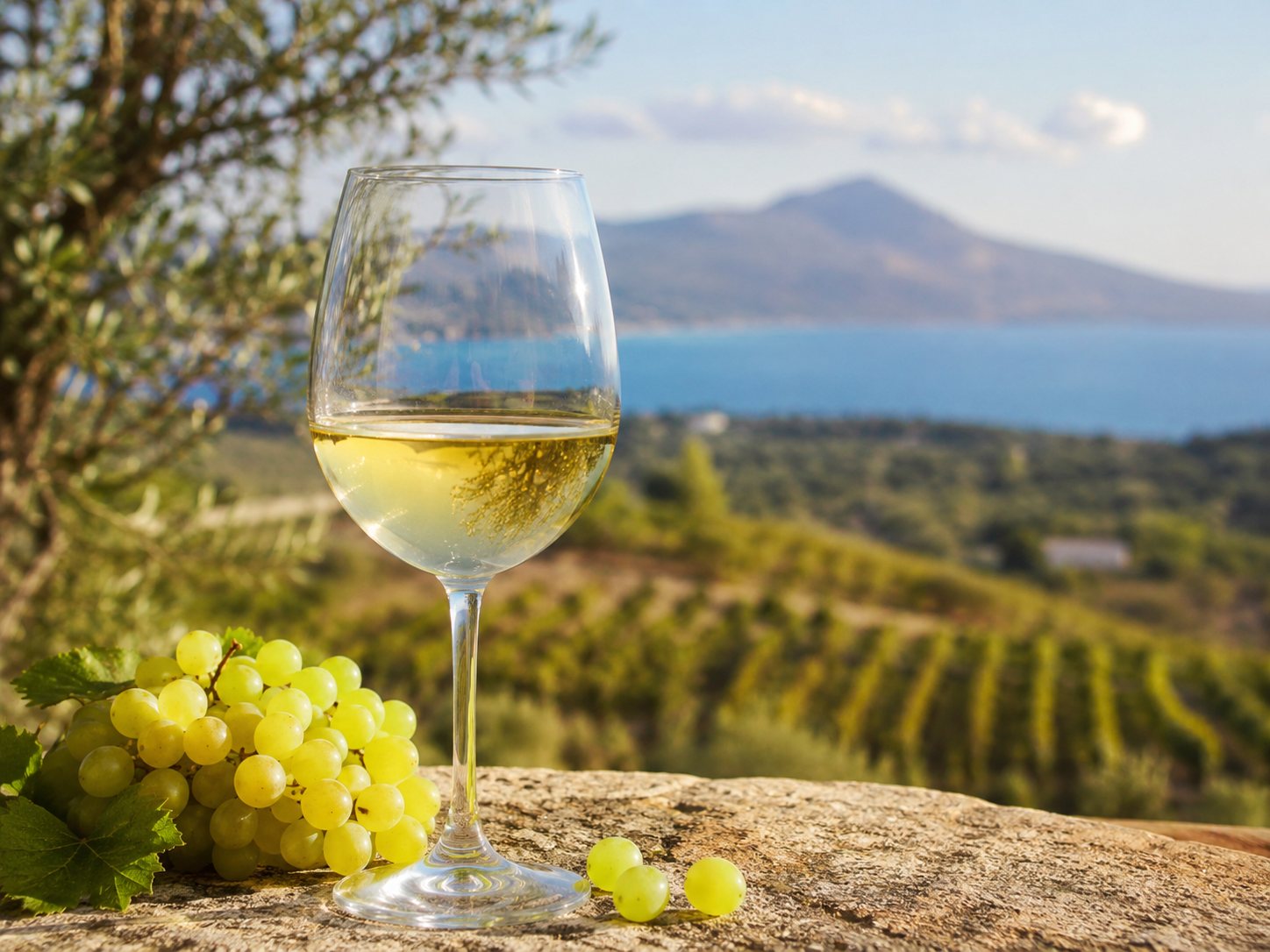 Vino elaborado con Malagousia