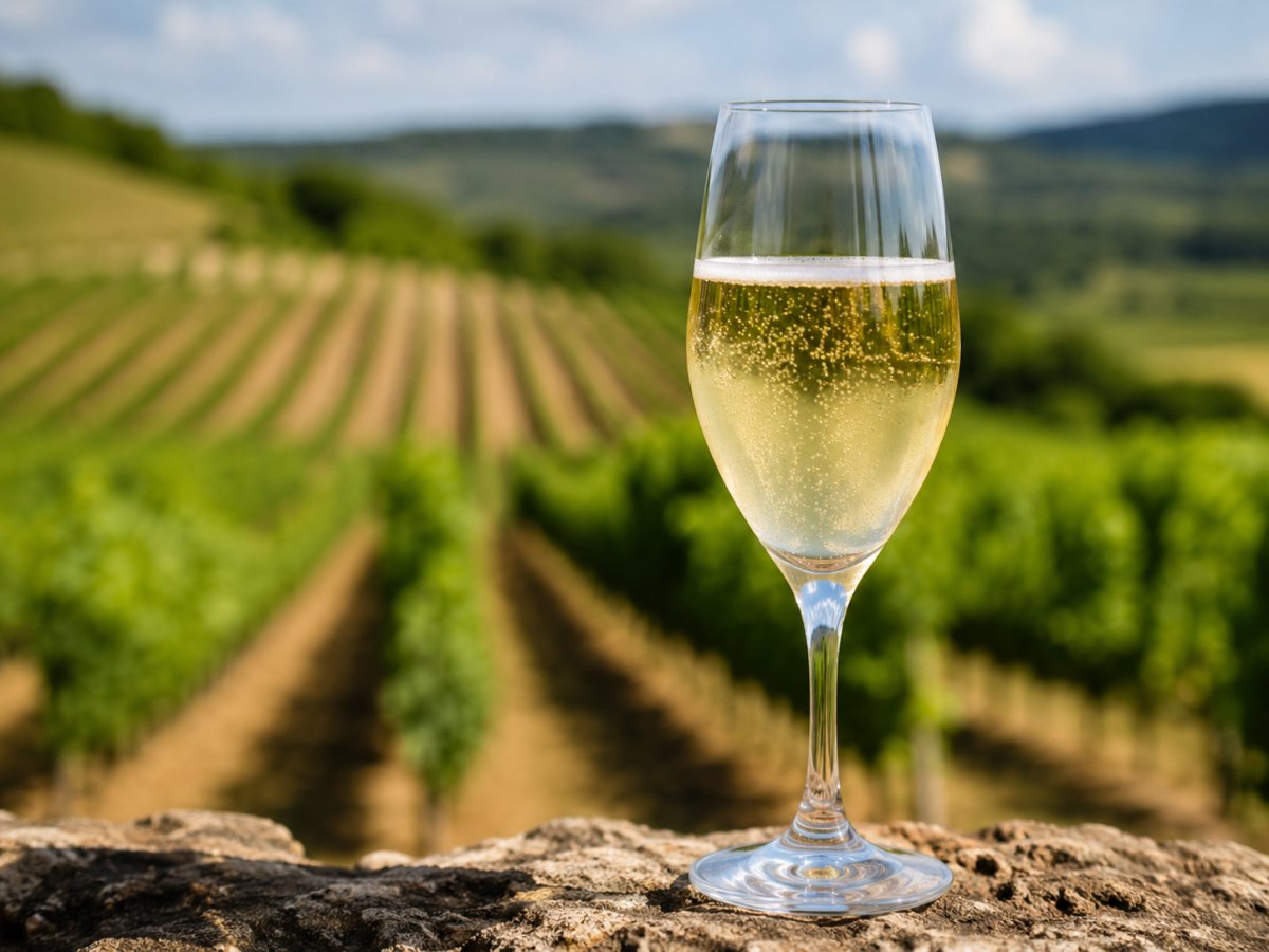 Copa de Champagne elaborado con Pinot Meunier