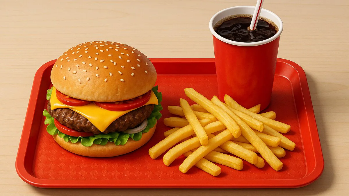Contraste entre productos preparados de consumo frecuente y alimentos básicos variados