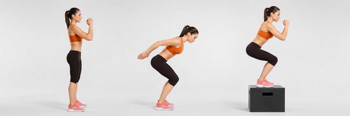 Box jump: técnica, altura de caja y progresión | ComaBien