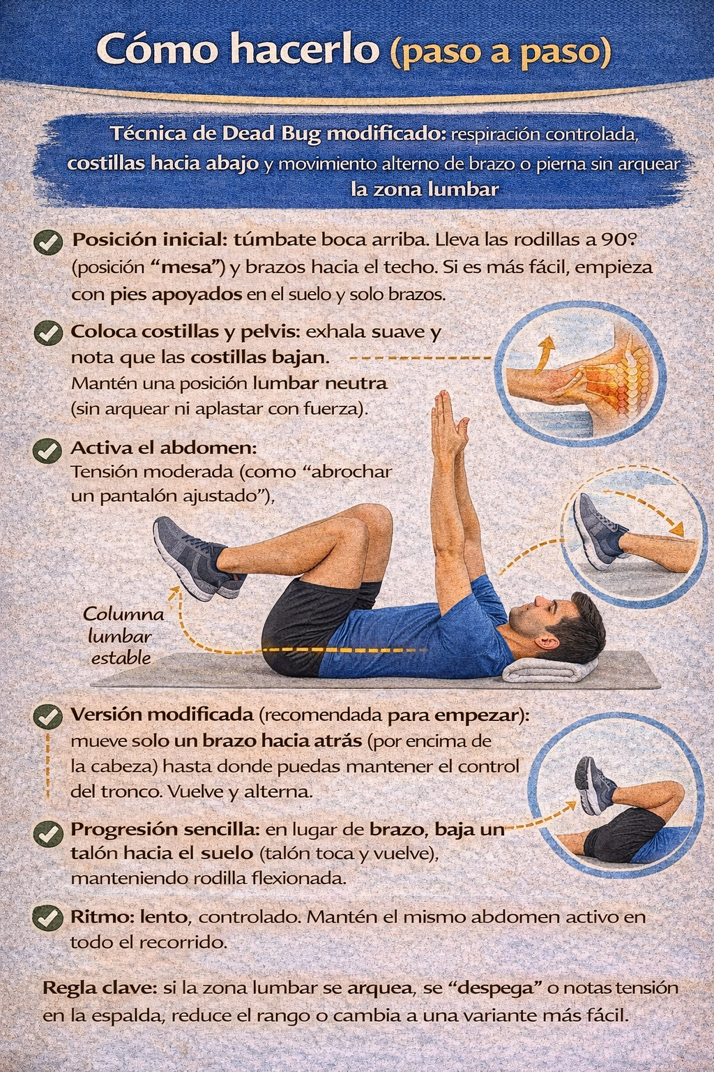 Core, rotación y control del tronco