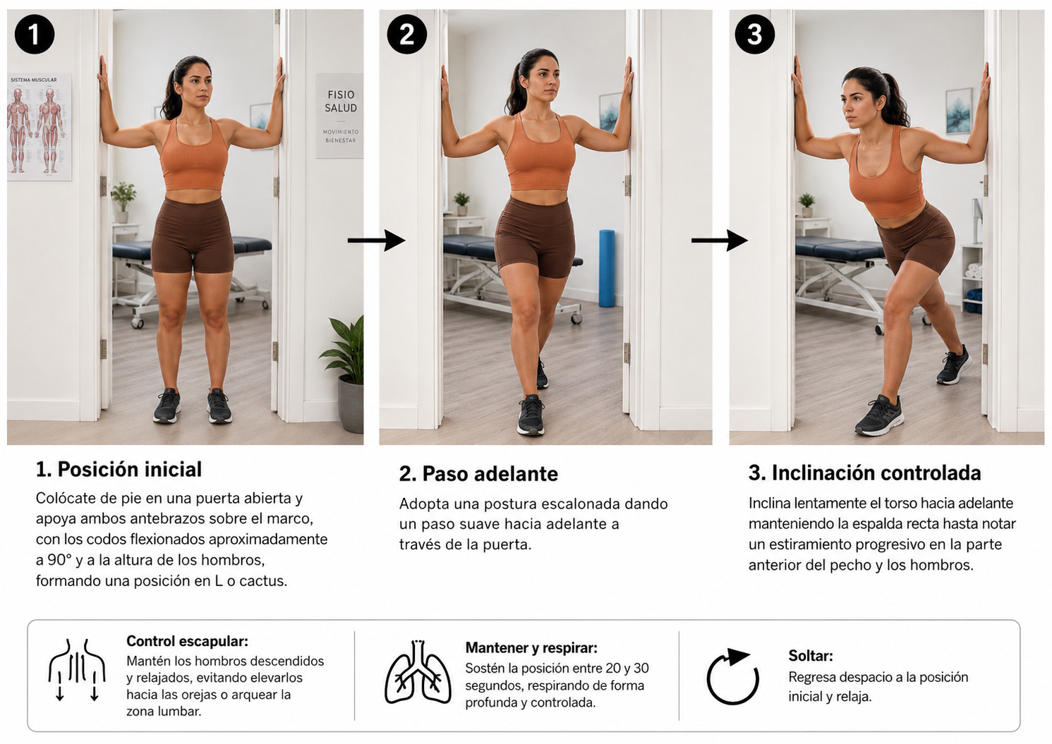 Apertura pectoral en pared: técnica, variantes y seguridad | ComaBien