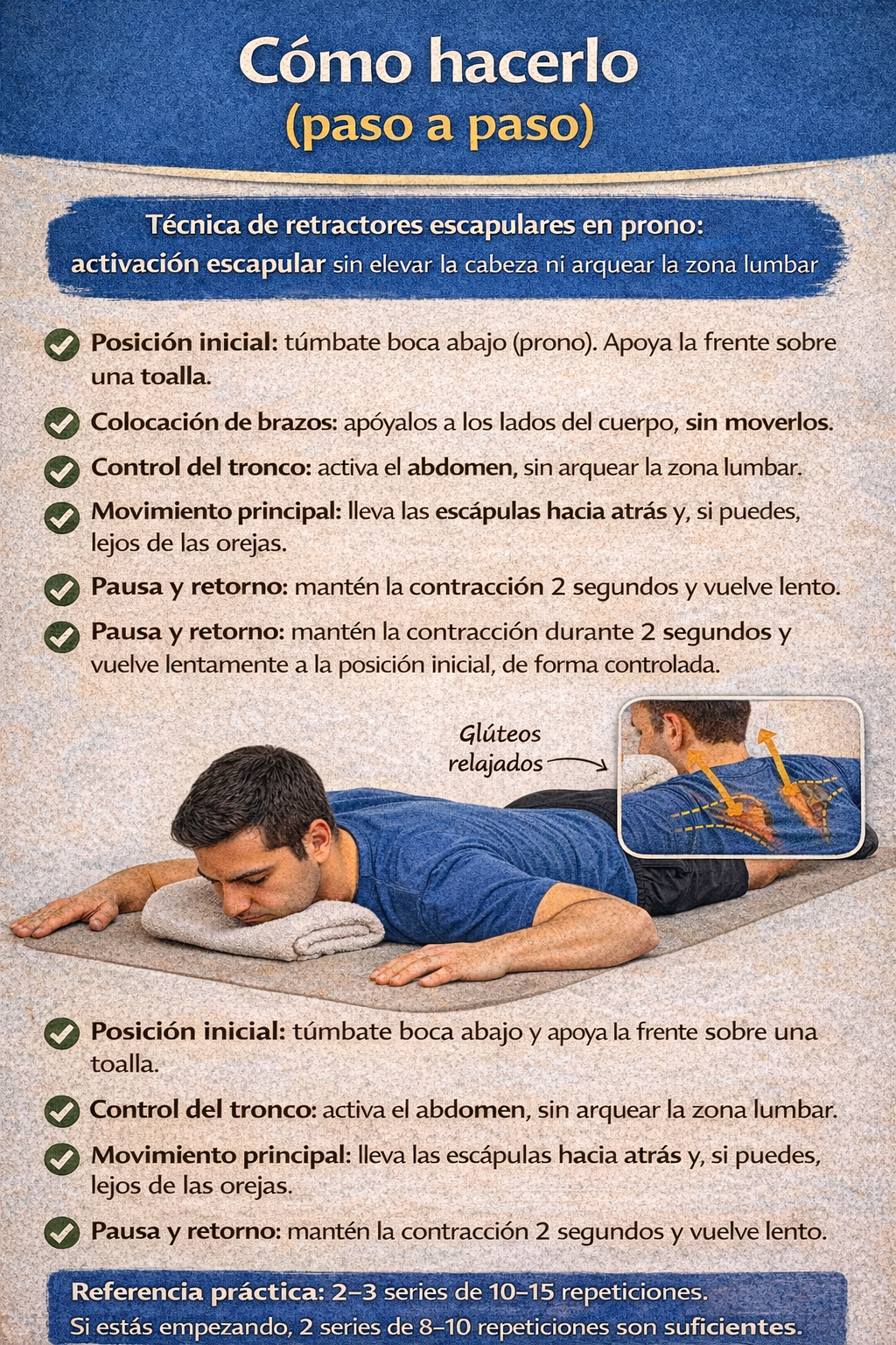 11. Cómo integrarla con tórax y escápula