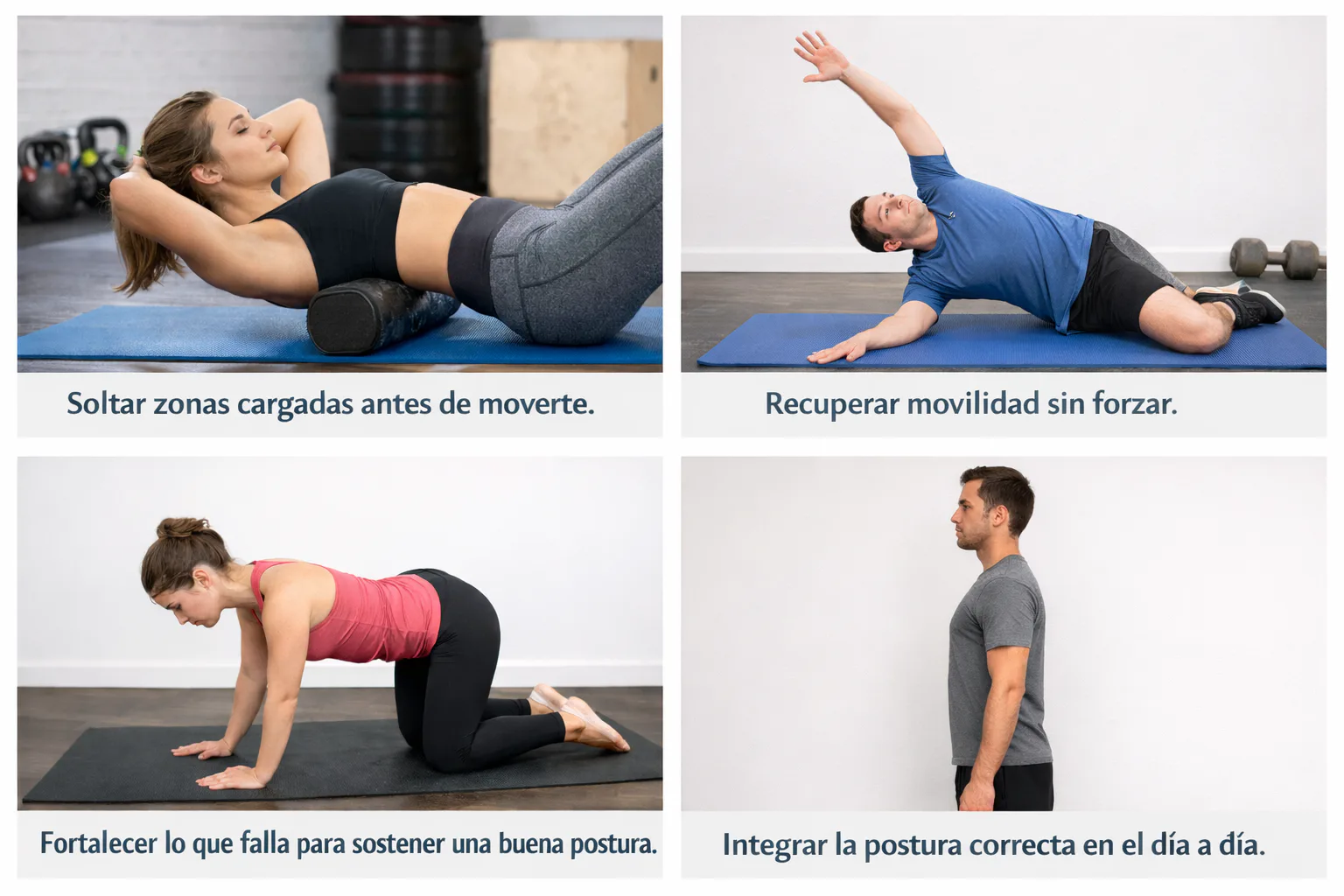 Fuerza, movilidad y ejercicio correctivo | ComaBien
