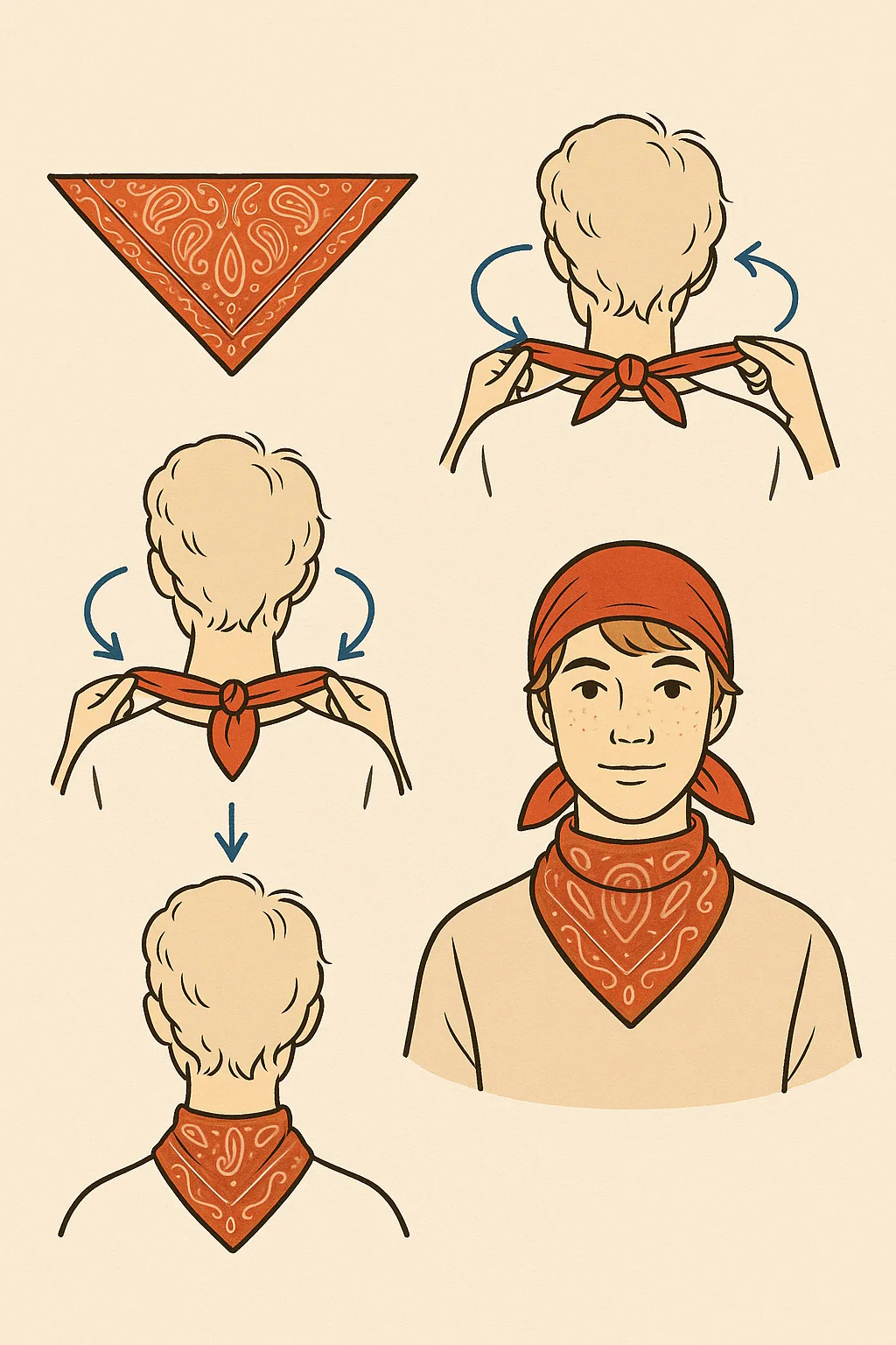 Pasos de Bandana