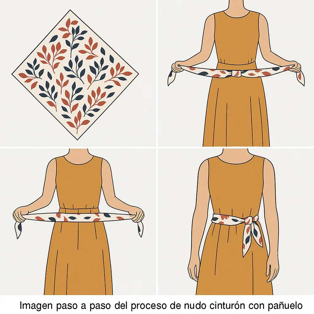 Pasos de Como cinturón
