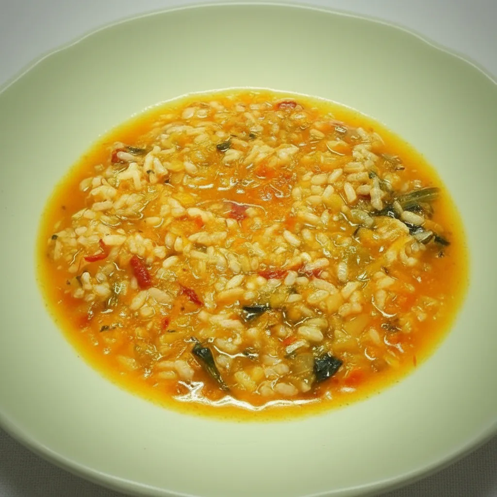 Arroz meloso de verduras