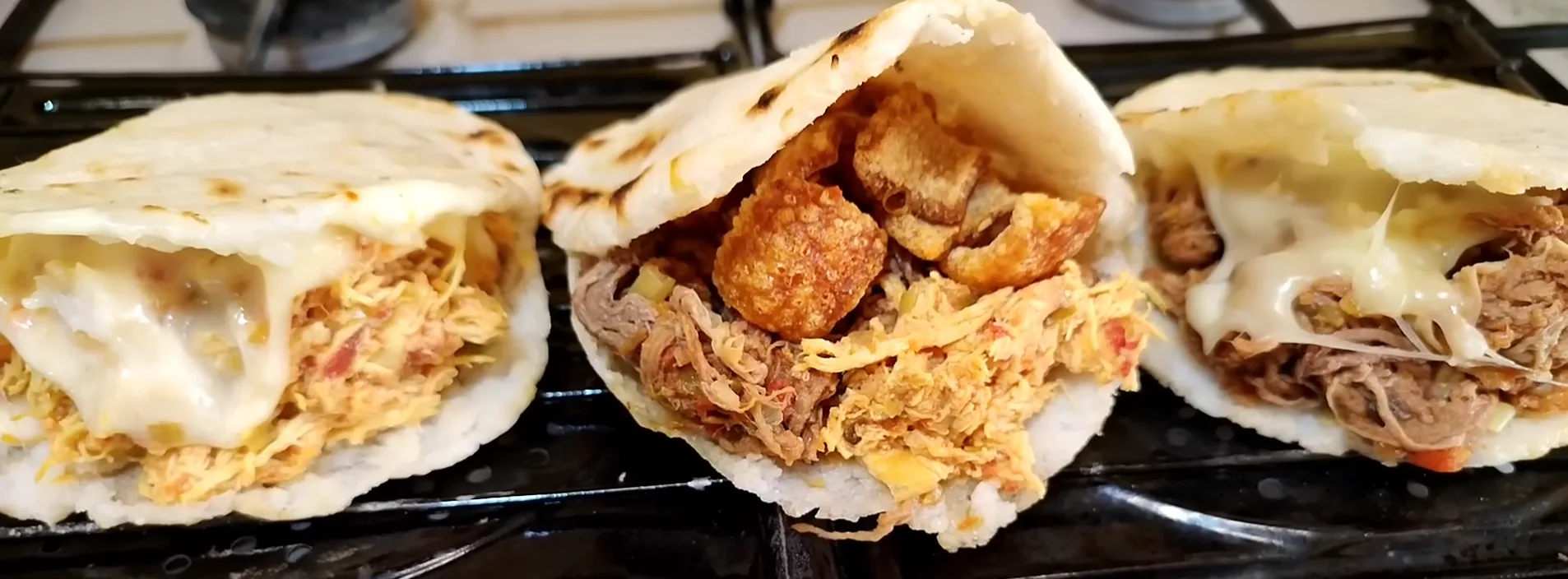 Arepa con todo