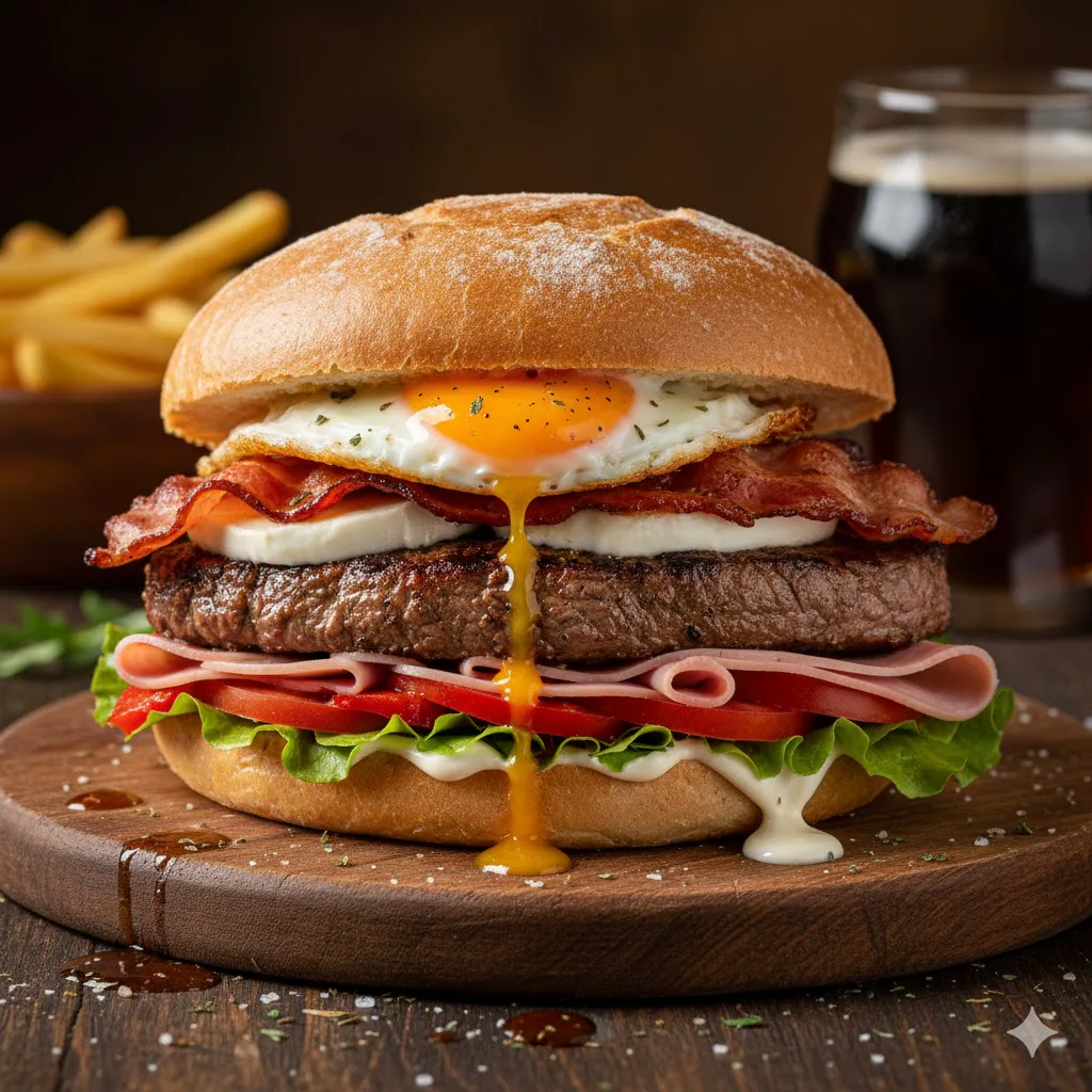 Chivito uruguayo