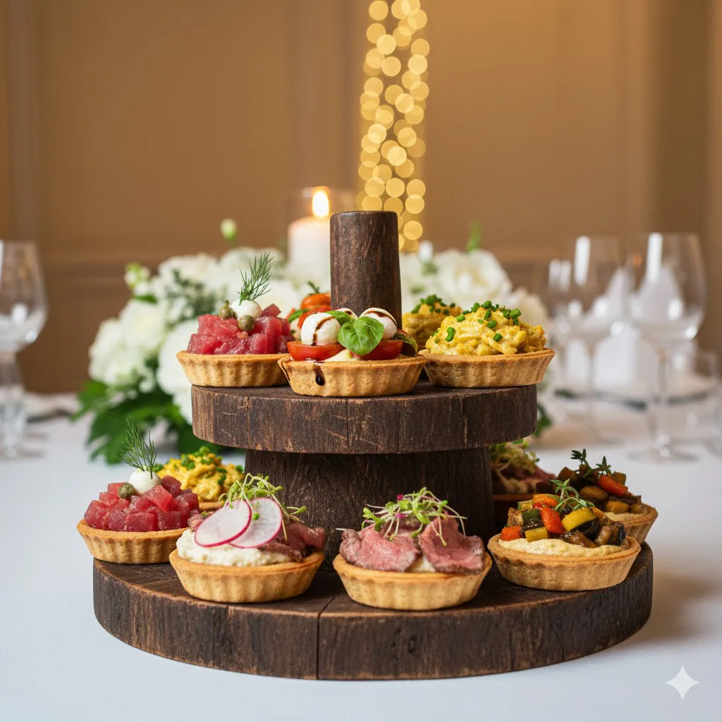 Tartaletas saladas frías