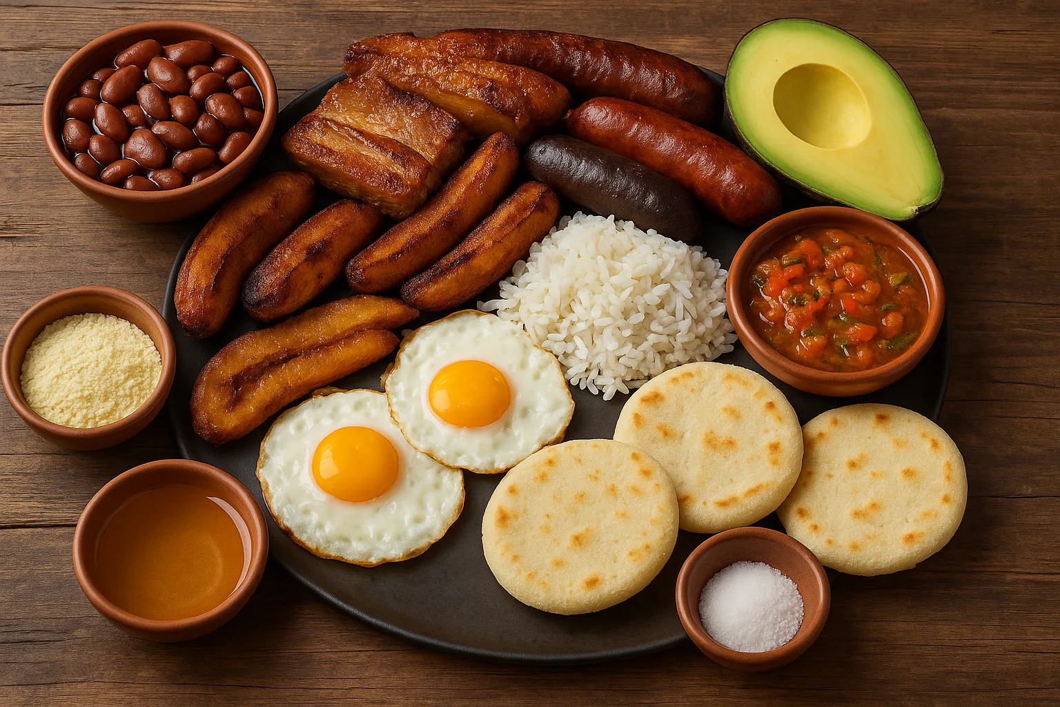Ingredientes para Bandeja paisa