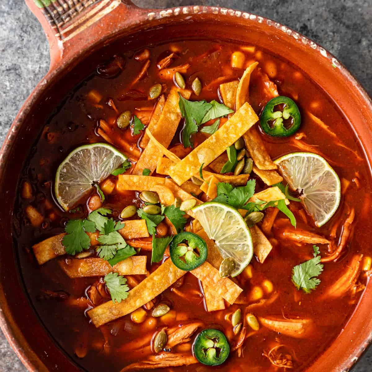 Sopa azteca