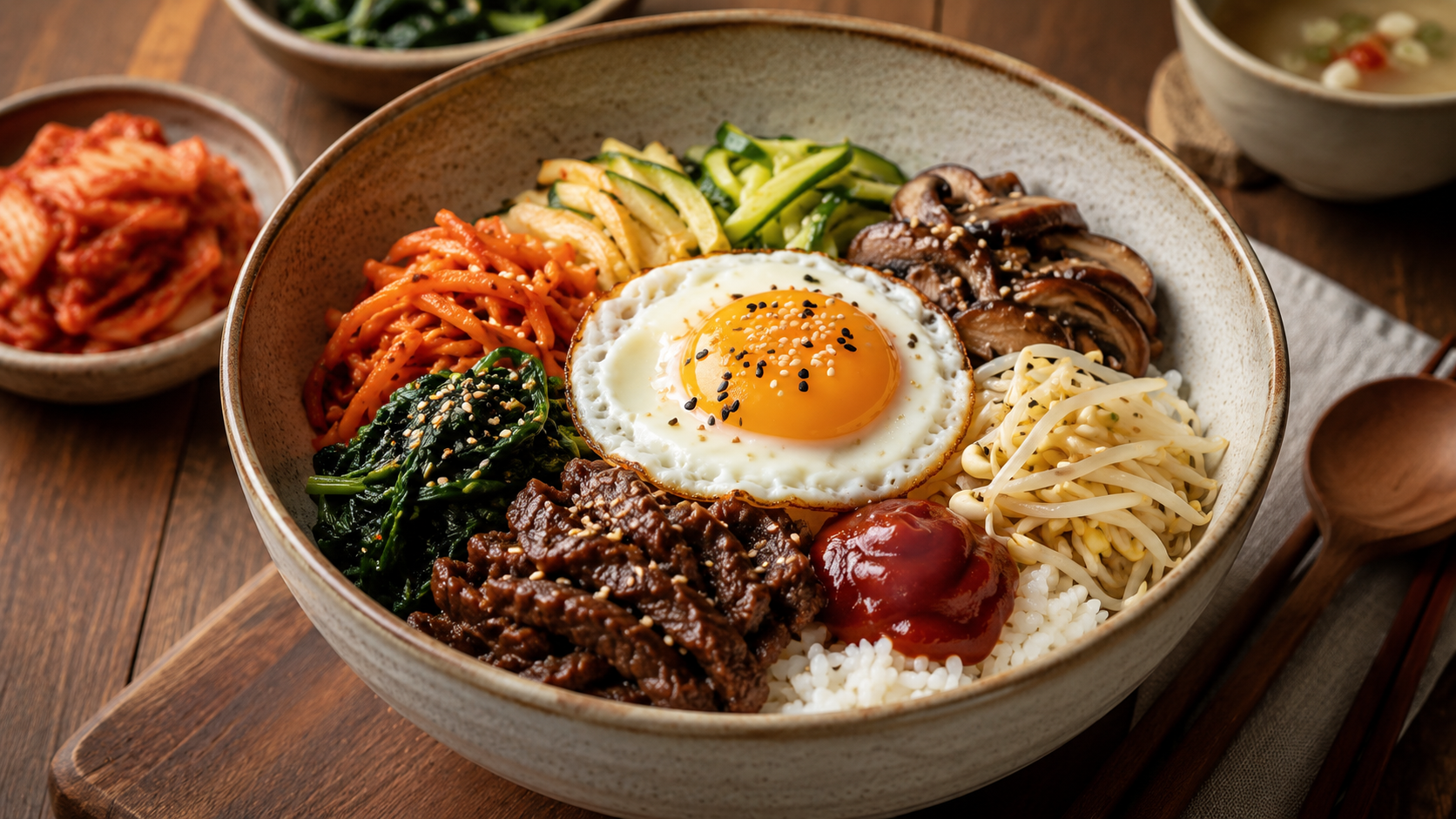 Bibimbap coreano