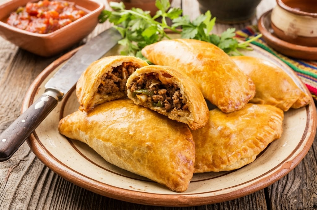 Empanadas colombianas listo para servir