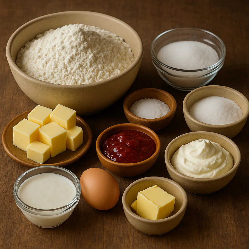 Ingredientes para Scones