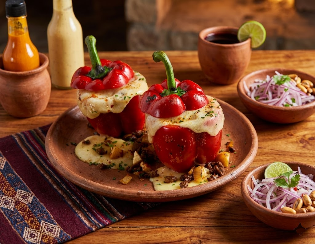 Rocoto relleno listo para servir