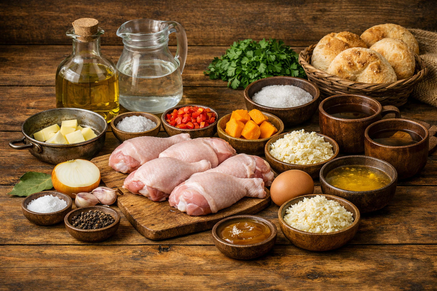 Ingredientes para Vori vori