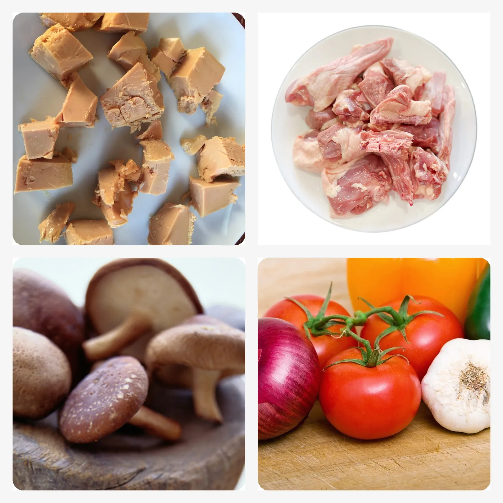Ingredientes para Fideuà de pato, boletus y foie