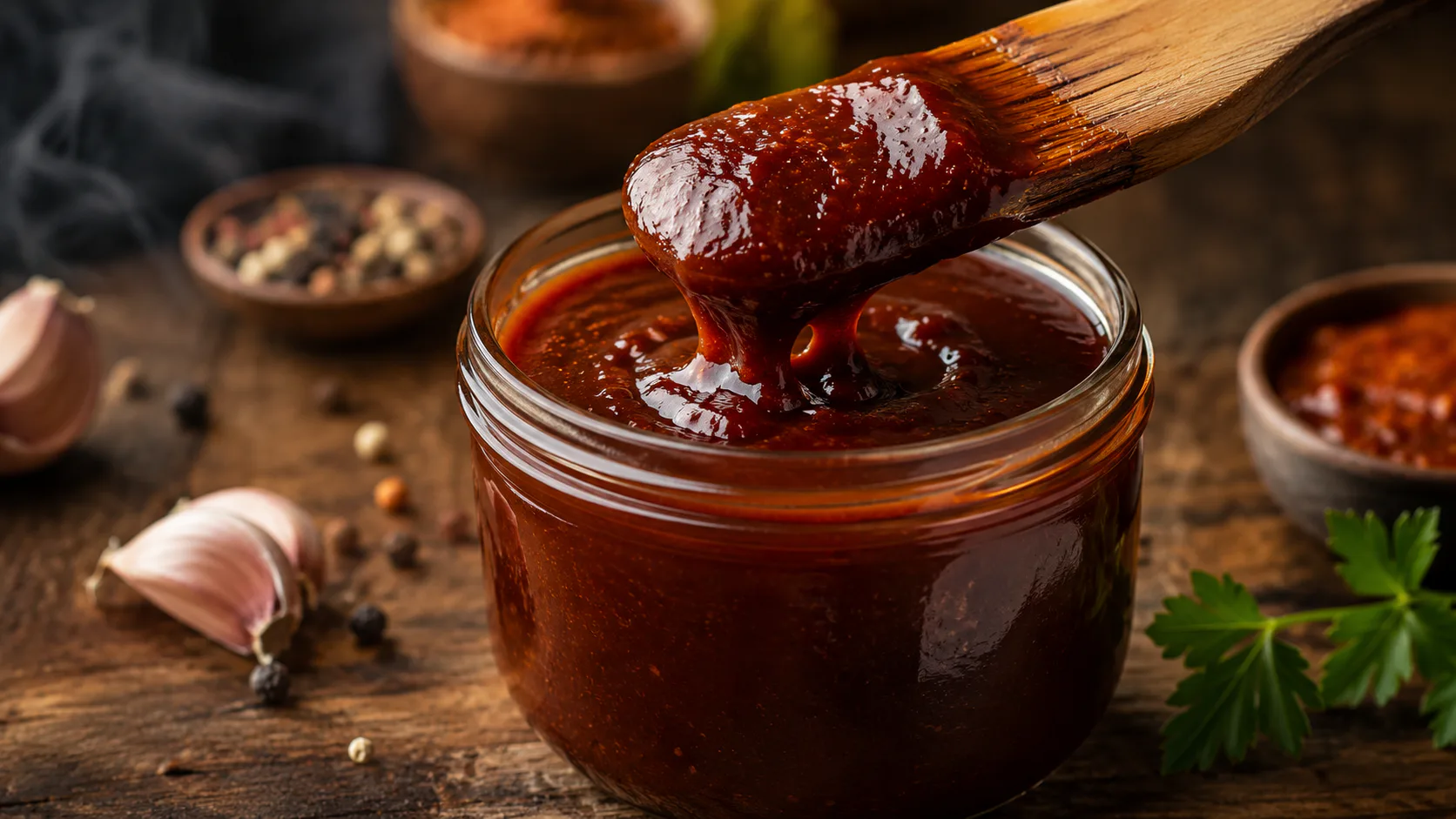 Salsa barbacoa casera