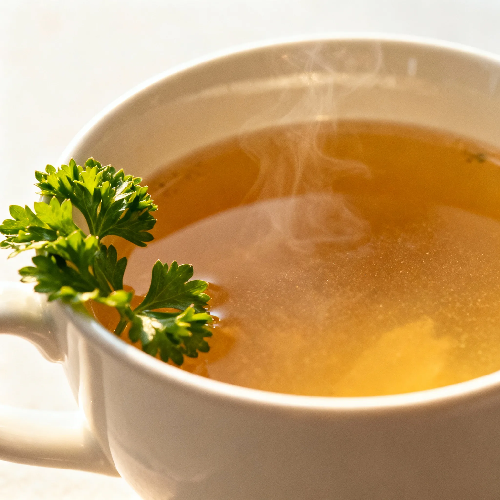 Caldo de ave casero