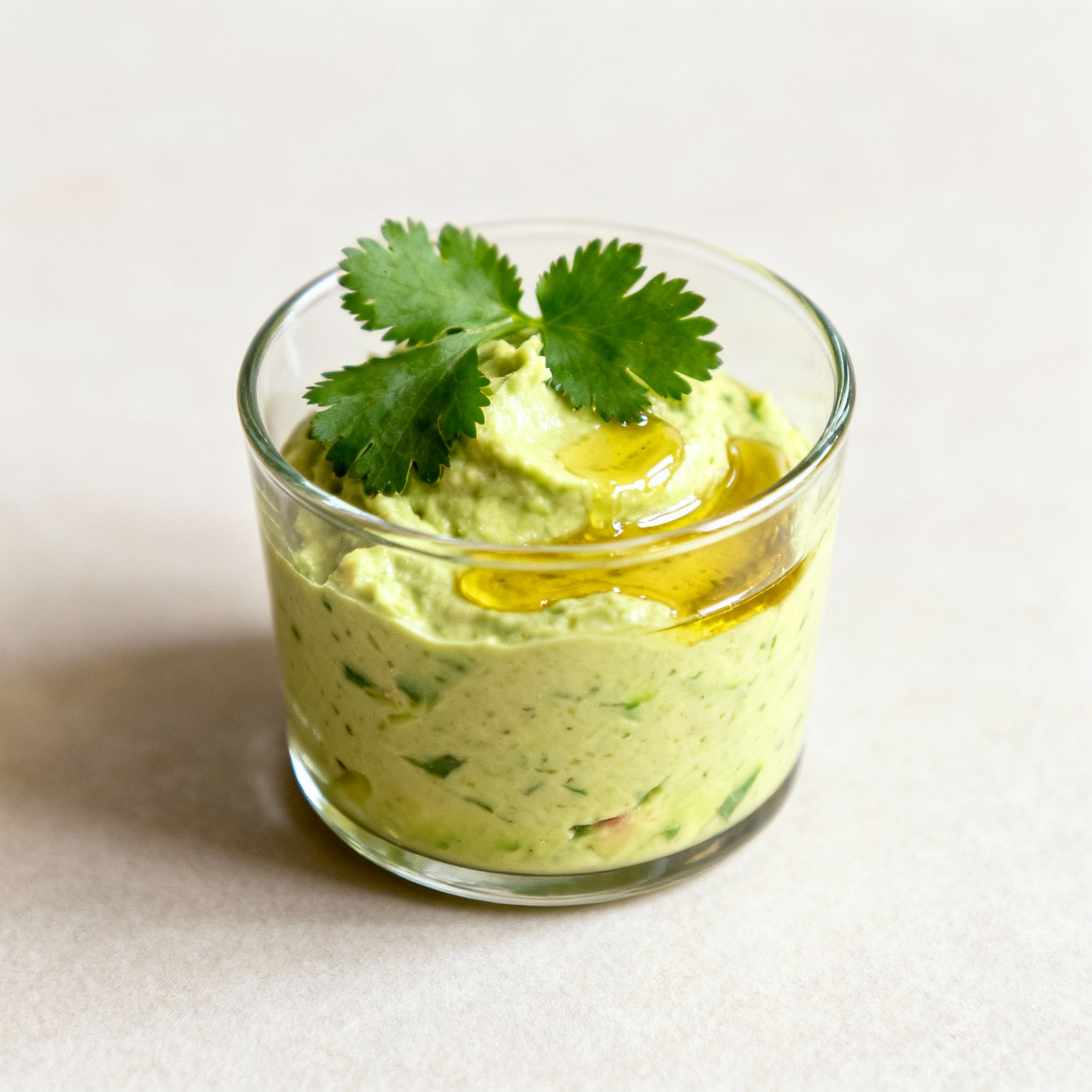 Crema fría de aguacate