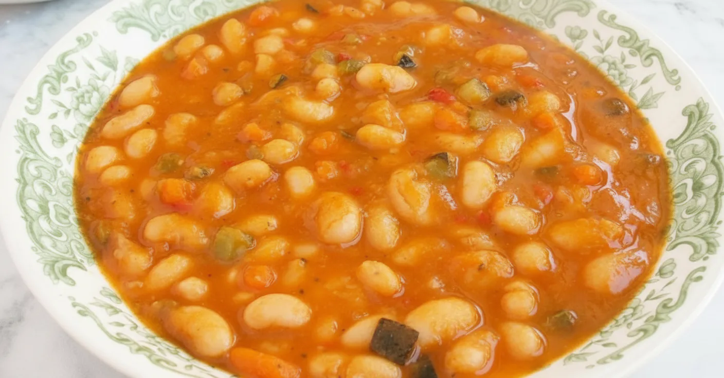 Alubias con Verduras